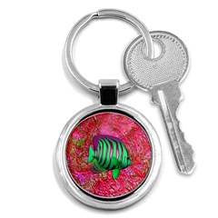 Fish Key Chain (round) by icarusismartdesigns