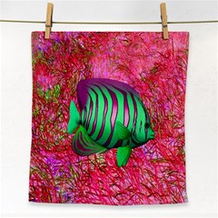 Fish Face Towel by icarusismartdesigns