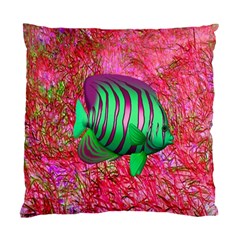 Fish Cushion Case (single Sided)  by icarusismartdesigns