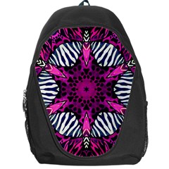 Crazy Hot Pink Zebra  Backpack Bag