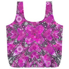 Dazzling Hot Pink Reusable Bag (xl) by OCDesignss