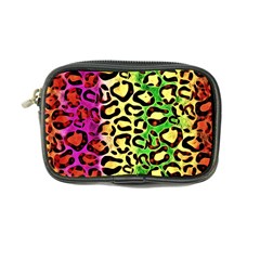 Rainbow Cheetah Abstract Coin Purse by OCDesignss