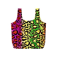 Rainbow Cheetah Abstract Reusable Bag (s) by OCDesignss