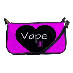 Hot Pink Vape Heart Evening Bag by OCDesignss