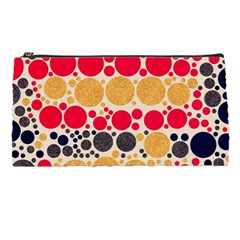 Retro Polka Dots  Pencil Case by OCDesignss