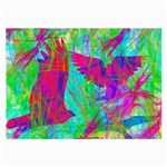 Birds In Flight Glasses Cloth (Large, Two Sided) Front