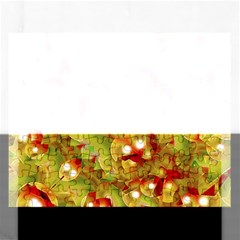 Christmas Print Motif Jigsaw Puzzle (rectangle) by dflcprints