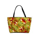 Christmas Print Motif Large Shoulder Bag Front