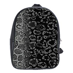 Black Cheetah Abstract School Bag (xl) by OCDesignss