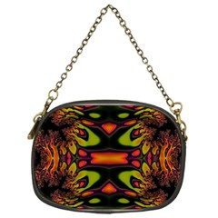 Crazy Florescent Fractal Chain Purse (one Side) by OCDesignss