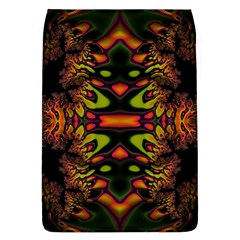 Crazy Florescent Fractal Removable Flap Cover (large) by OCDesignss