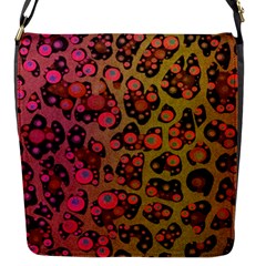 Cheetah Abstract  Flap Closure Messenger Bag (small) by OCDesignss