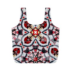 Fashion Girl Red Reusable Bag (m) by OCDesignss