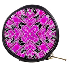 Bling Pink Black Kieledescope  Mini Makeup Case by OCDesignss