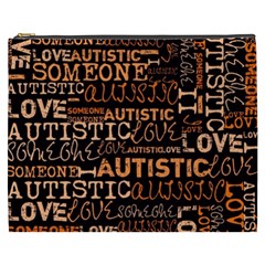 I Love Someone Autistic  Cosmetic Bag (xxxl)