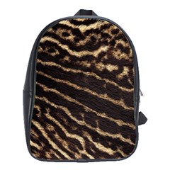 Leopard Texture  School Bag (large) by OCDesignss