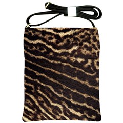 Leopard Texture  Shoulder Sling Bag by OCDesignss