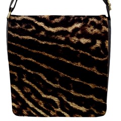 Leopard Texture  Flap Closure Messenger Bag (small) by OCDesignss