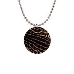 Leopard Texture  Button Necklace by OCDesignss