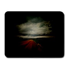 Dark Empty Road Small Mouse Pad (rectangle) by dflcprints