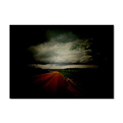 Dark Empty Road A4 Sticker 10 Pack by dflcprints