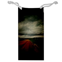 Dark Empty Road Jewelry Bag by dflcprints