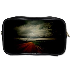 Dark Empty Road Travel Toiletry Bag (two Sides) by dflcprints