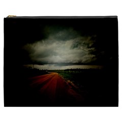 Dark Empty Road Cosmetic Bag (xxxl) by dflcprints