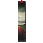 Dark Empty Road Large Bookmark Front