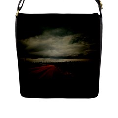 Dark Empty Road Flap Closure Messenger Bag (large) by dflcprints