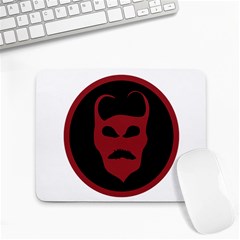 Devil Symbol Logo Small Mouse Pad (rectangle) by dflcprints