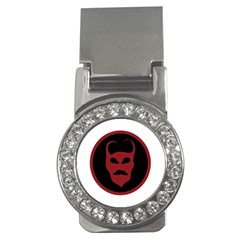 Devil Symbol Logo Money Clip (cz) by dflcprints