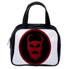 Devil Symbol Logo Classic Handbag (one Side) by dflcprints