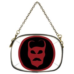 Devil Symbol Logo Chain Purse (two Sided)  by dflcprints