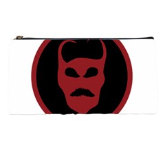 Devil Symbol Logo Pencil Case by dflcprints