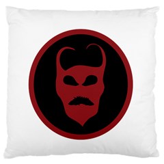 Devil Symbol Logo Standard Flano Cushion Case (two Sides) by dflcprints