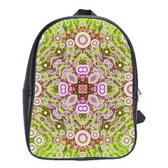 Crazy Abstract Pattern School Bag (large) by OCDesignss