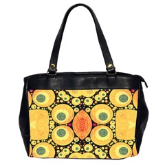 Bright Abstract Art N Oversize Office Handbag (two Sides) by OCDesignss