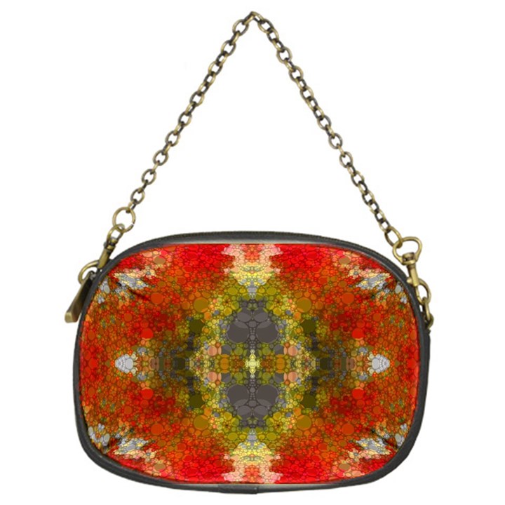 Bright Jello Abstract  Chain Purse (One Side)