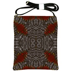 Zebra Abstract Shoulder Sling Bag by OCDesignss