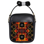 Lava Rocks  Girl s Sling Bag Front