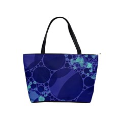 Purple Turquoise Abstract Large Shoulder Bag by OCDesignss