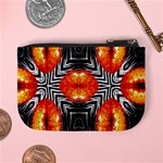 Sassy Lips Zebra  Coin Change Purse Back