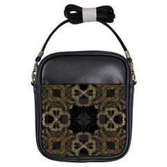 Golden Skulls Girl s Sling Bag by OCDesignss