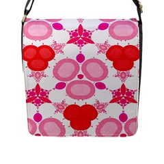 Strawberry Shortcakee Flap Closure Messenger Bag (large) by OCDesignss