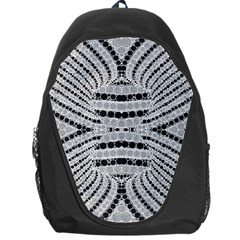 Insane Black&white Textured  Backpack Bag by OCDesignss