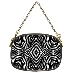 Zebra Twists  Chain Purse (two Sided)  by OCDesignss