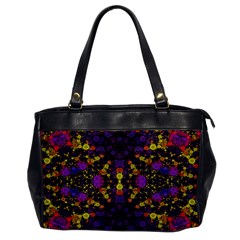 Color Bursts  Oversize Office Handbag (one Side) by OCDesignss