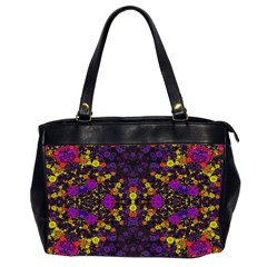 Color Bursts  Oversize Office Handbag (two Sides) by OCDesignss