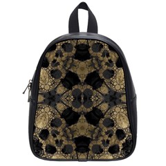 Golden Skulls  School Bag (small)